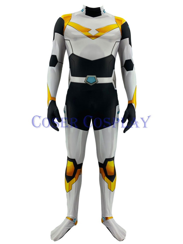 Voltron Legendary Defender Hunk Halloween Costume Men 0911